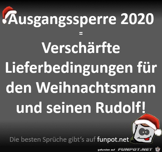 Ausgangssperre 2020