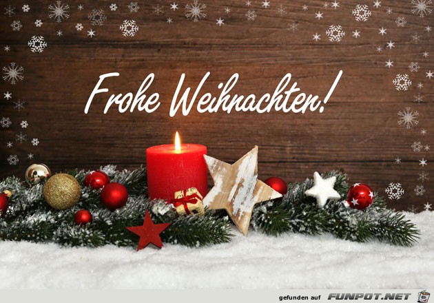 Frohe Weihnachten