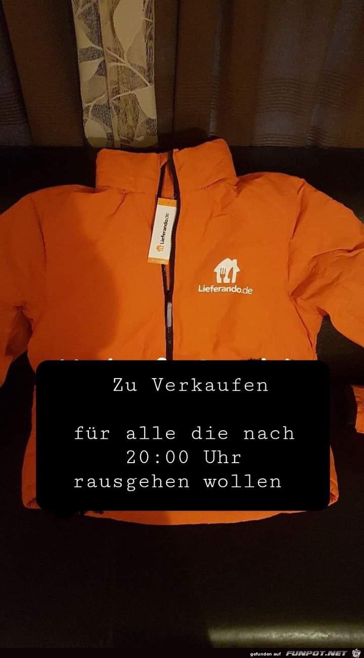 Jacke zu verkaufen