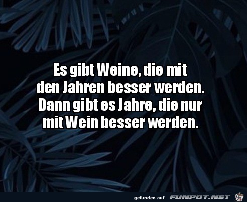 Weine und Jahre