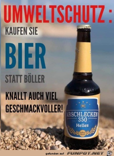 Bier statt Bller