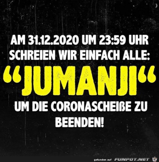 Wir schreien Jumanji