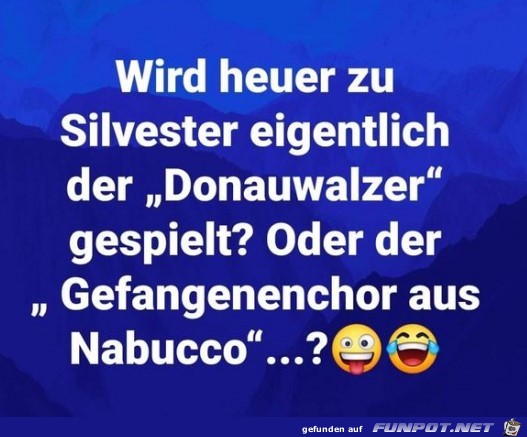 Zu Silvester