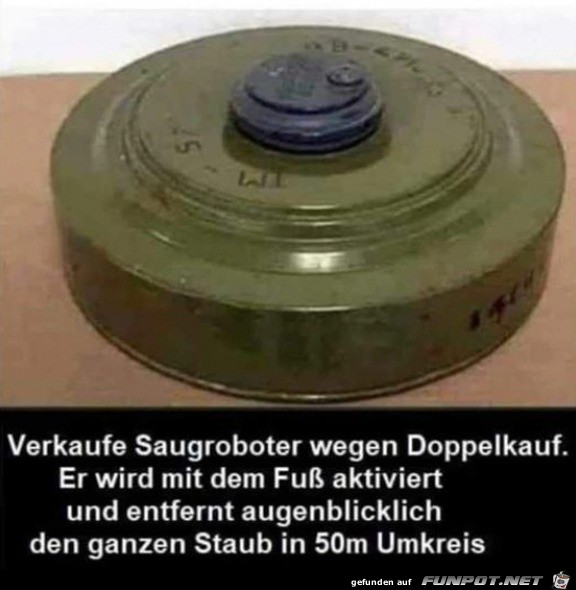 Toller Saugroboter