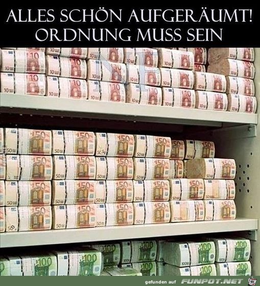 Erst mal Ordnung gemacht Erst mal Ordnung gemacht
