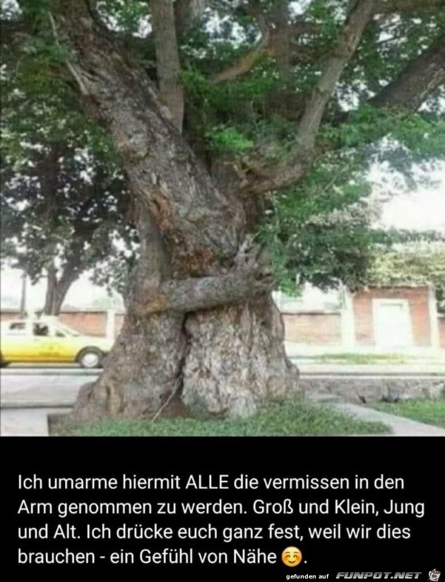 Eine Umarmung