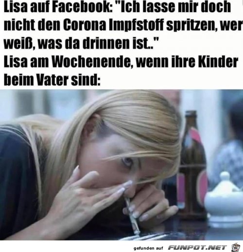 Ich lasse mich doch nicht impfen