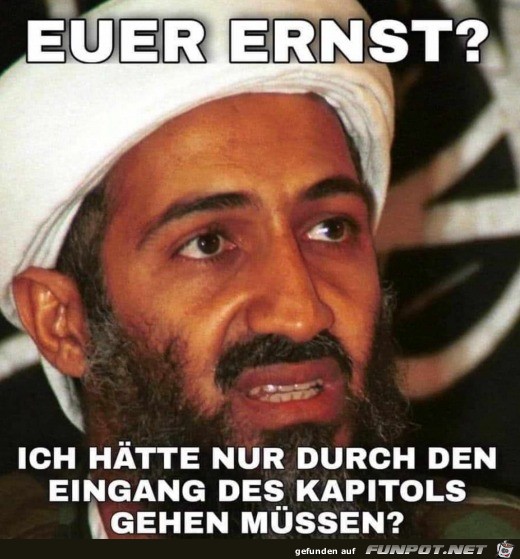 Er kann es nicht glauben