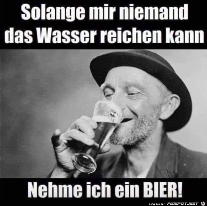 Ich nehme ein Bier