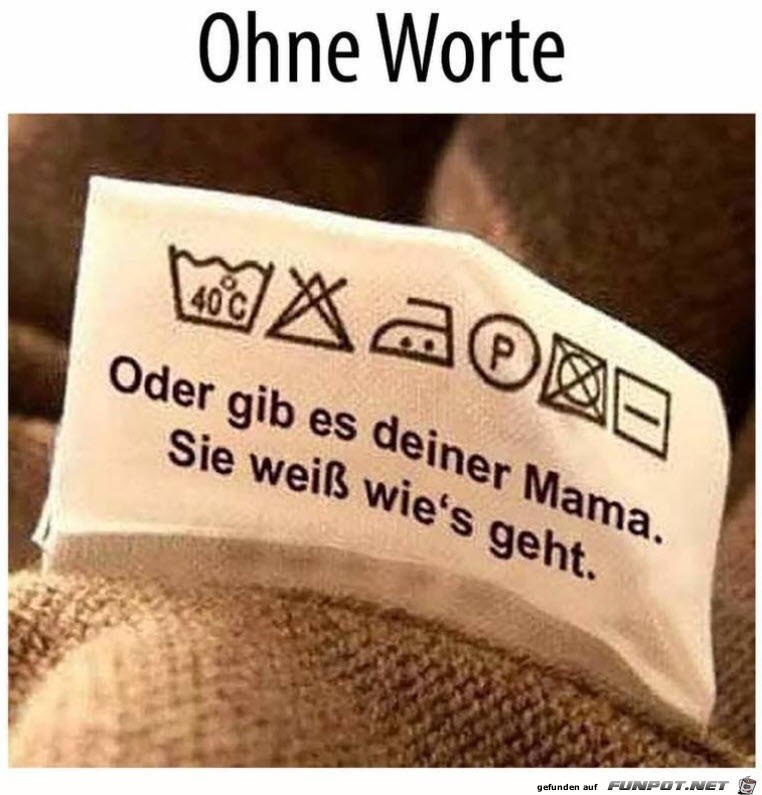 Gib es deiner Mama