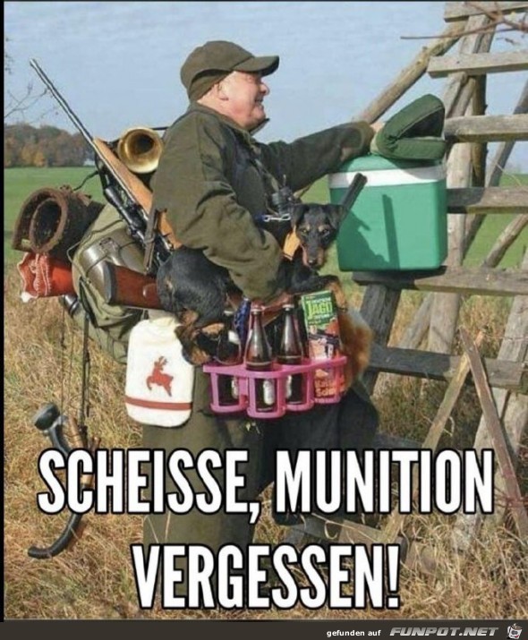 Munition vergessen