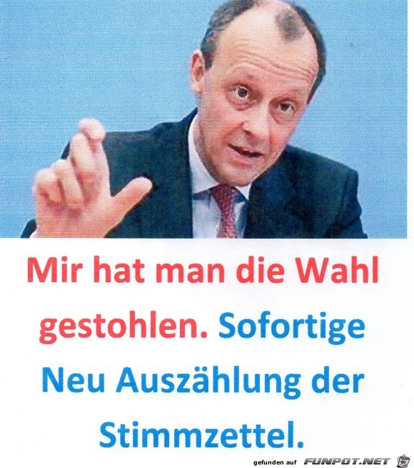 Mir hat man...