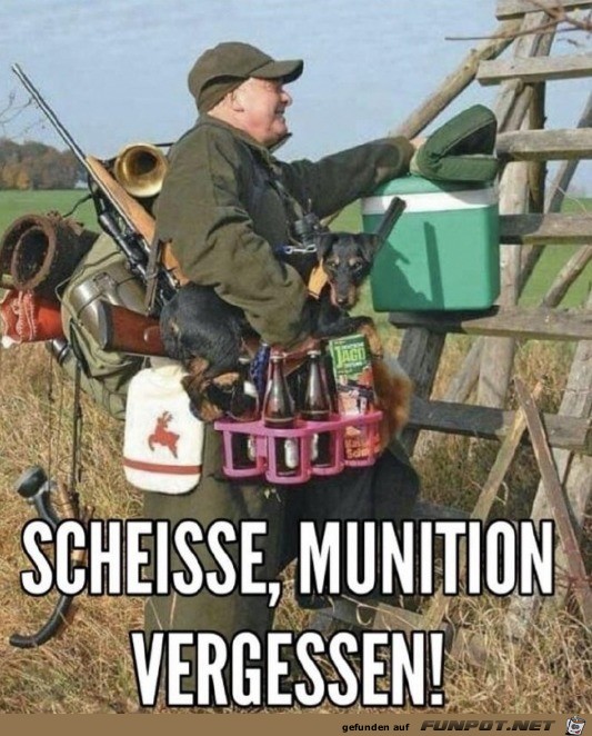 Munition vergessen