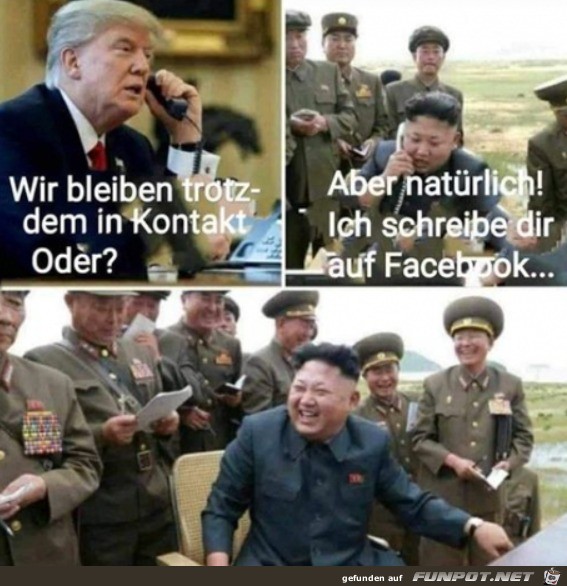 Ich schreibe dir auf Facebook