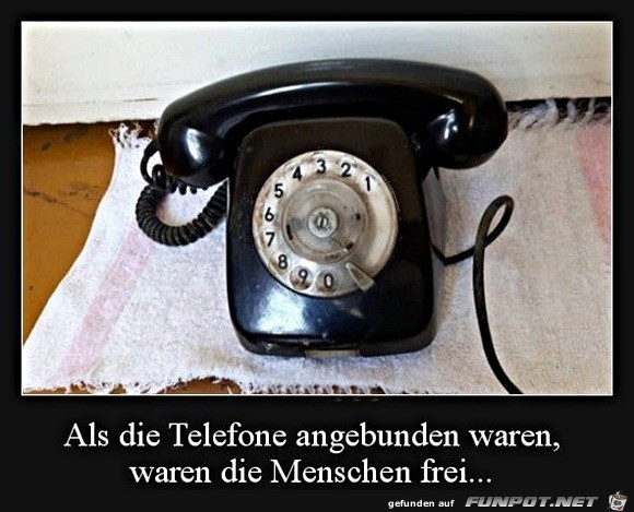 Telefon mit Schnur