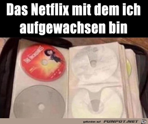 Das damalige Netflix