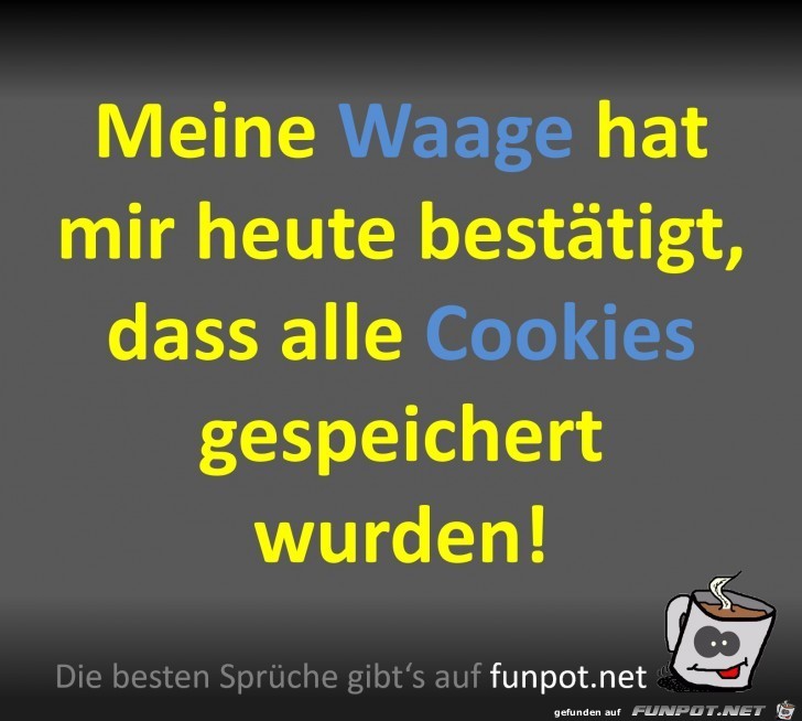 Meine Waage