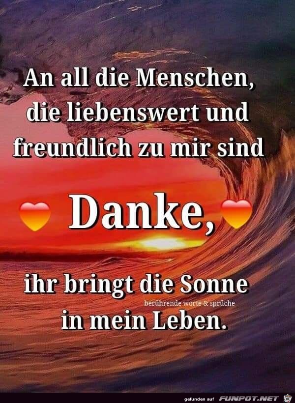 An all die Menschen...