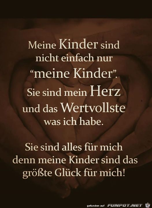 Meine Kinder sind...