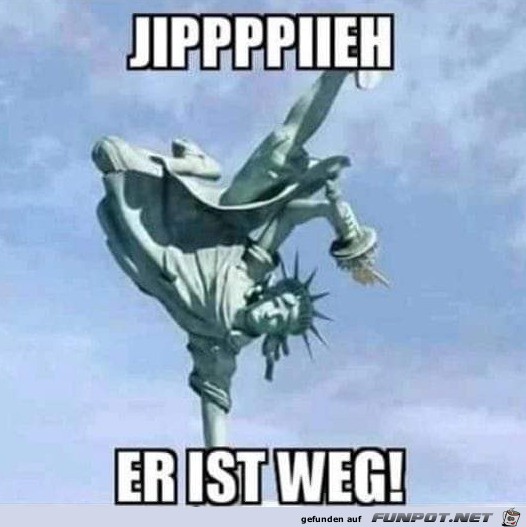 er ist weg