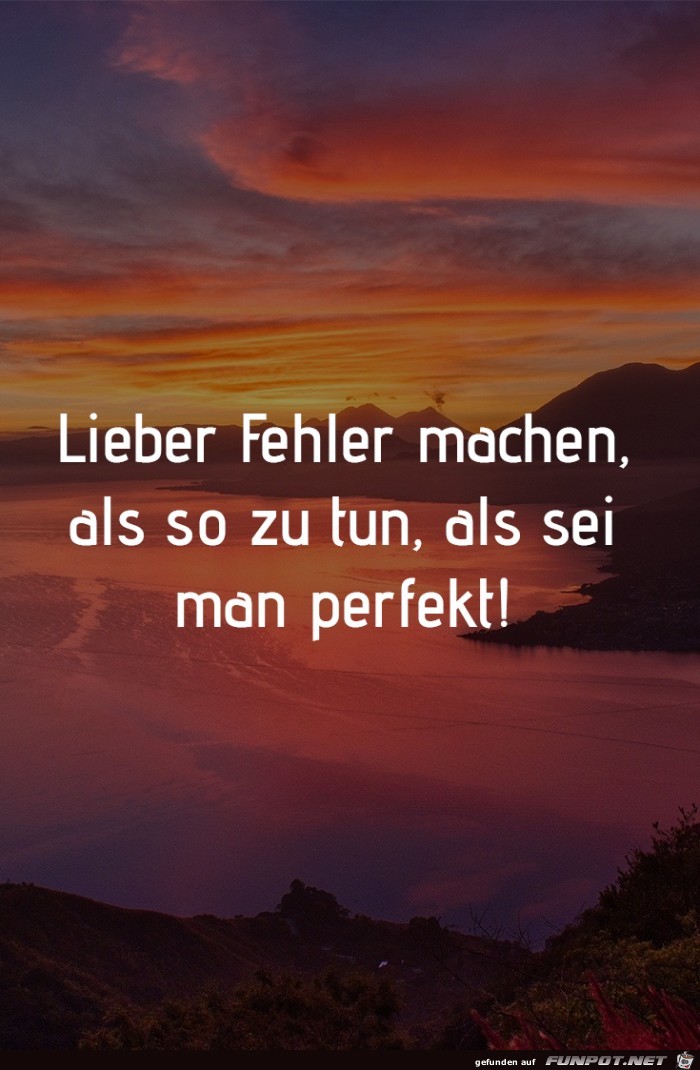 Lieber Fehler machen