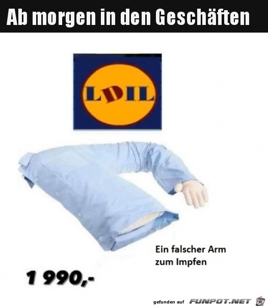 Impf-Arm im Angebot