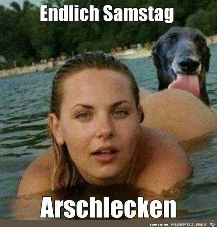 Endlich Samstag