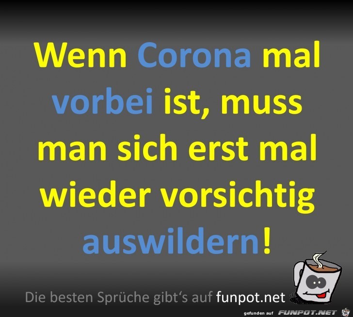 Auswildern nach Corona