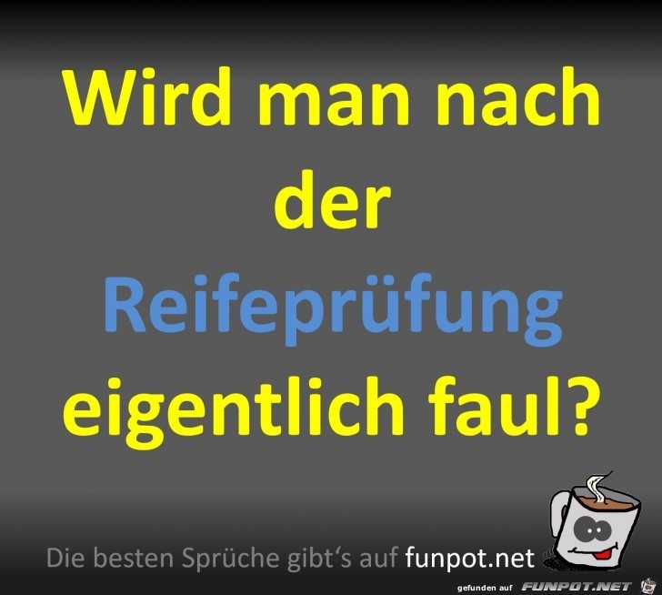 Nach der Reifeprfung