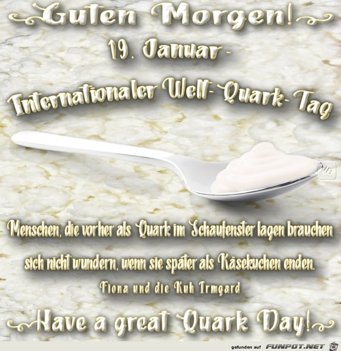 Welt Quark Tag