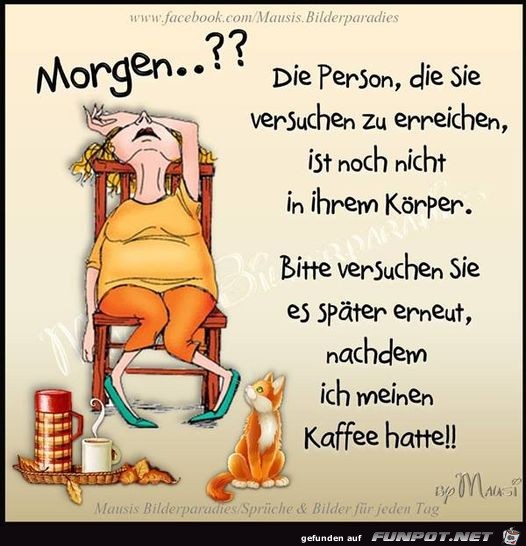 Morgen...