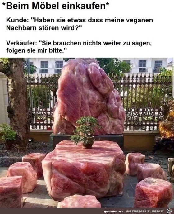 Veganer rgern...