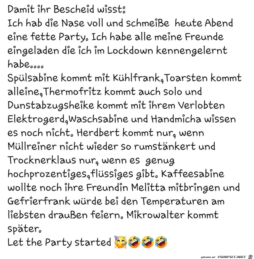 Bescheid wissen