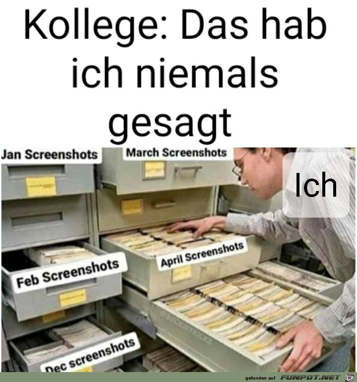 Das hab ich nie gesagt