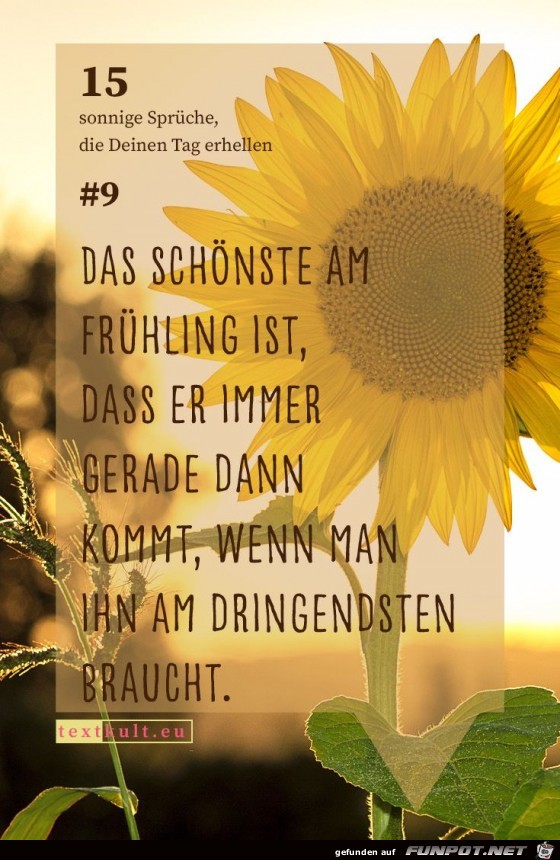 Das schnste am Frhling...