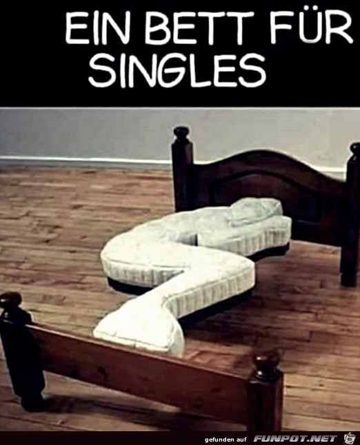 Bett fr Singles