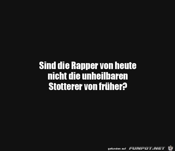 Die Rapper von heute