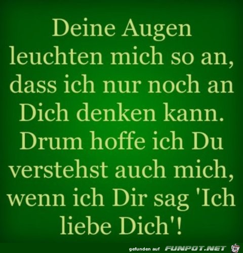 ich liebe dich