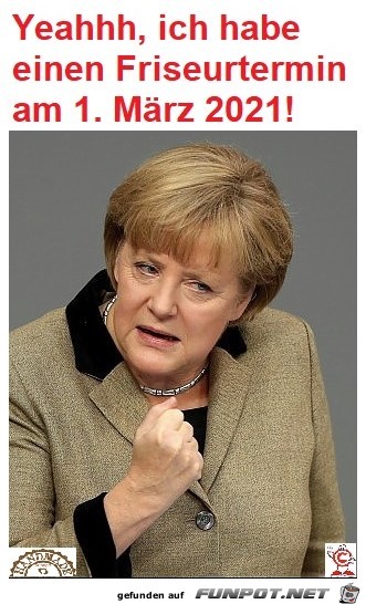 Merkels Friseurtermin