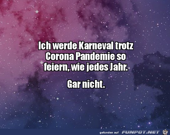 Ich feier Karneval