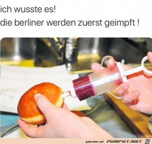 Die Berliner werden zuerst geimpft