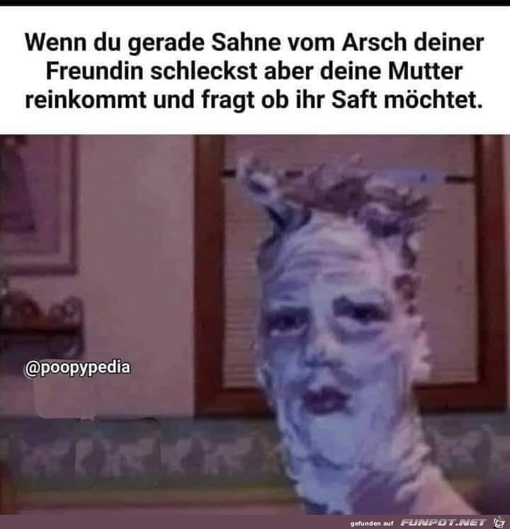 Sahne vom Arsch