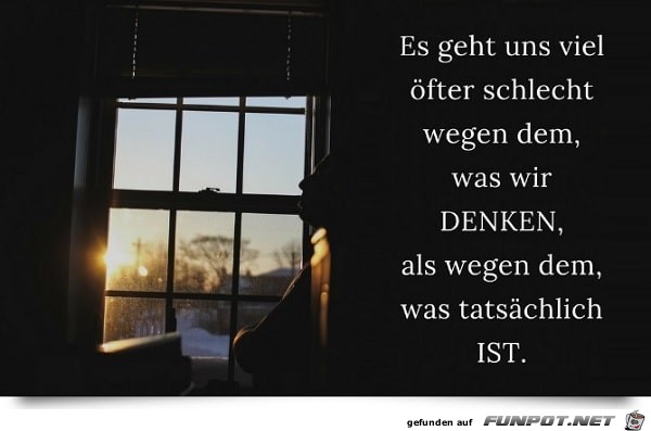 Was wir denken