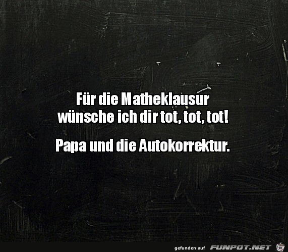 Die Autokorrektur