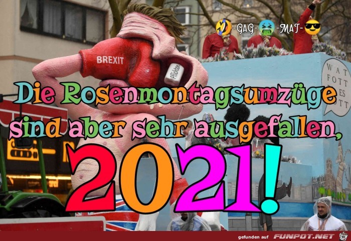 Rosenmontag 2021