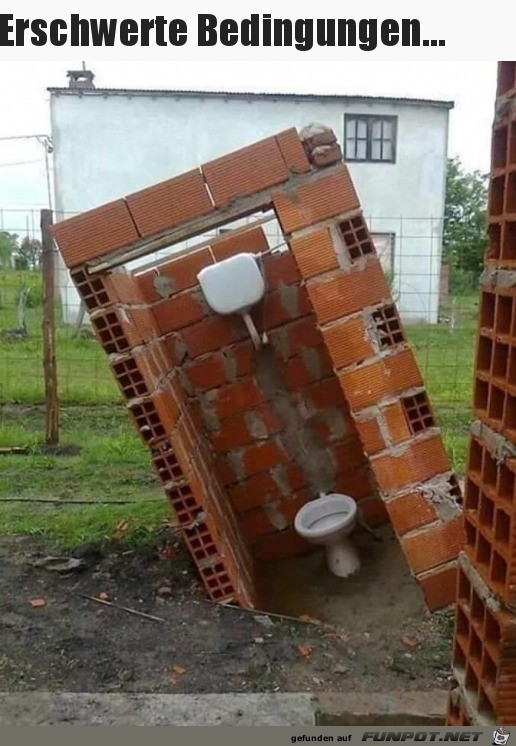 Erschwerter Toilettengang