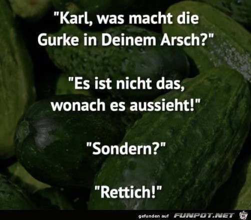 Es ist nicht das, wonach es aussieht