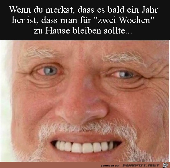 zu Hause bleiben