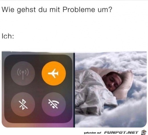 Wie gehst du mit Problemen um?