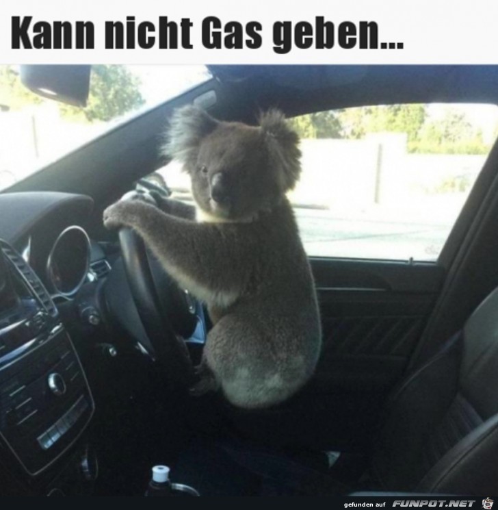 Das Gaspedal ist zu weit weg